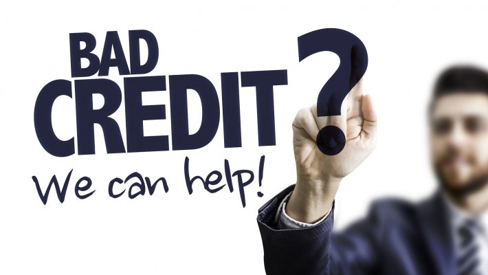 lexington law review credit repair man in suit writing bad credit we can help 